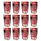 Okiko Flowerhorn Fish Food – Quick Red Head Mark Cichlid (12-Pack x 100g)