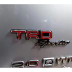 7 x 15 cm TRD Sportivo Logo Emblem Plakette für Toyota K
