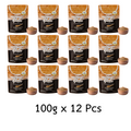 12 Pcs x 100g Thai Tea Powder For Drinks Bakery Cake Beverage Sugar Free BKK