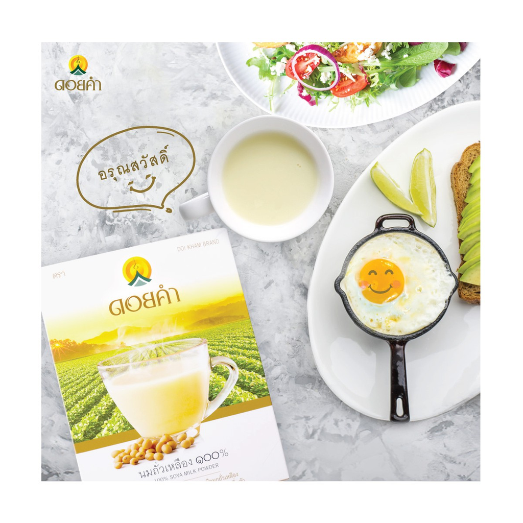400g 100% SOJAPULVER Ohne Gentechnik Ohne Zucker Nährt die Knochen Doi Kham K