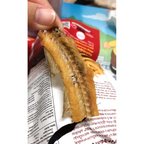 35g Knuspriger frittierter Fischknochen-Snack, reich an Kalzium, Halal, Kisu K