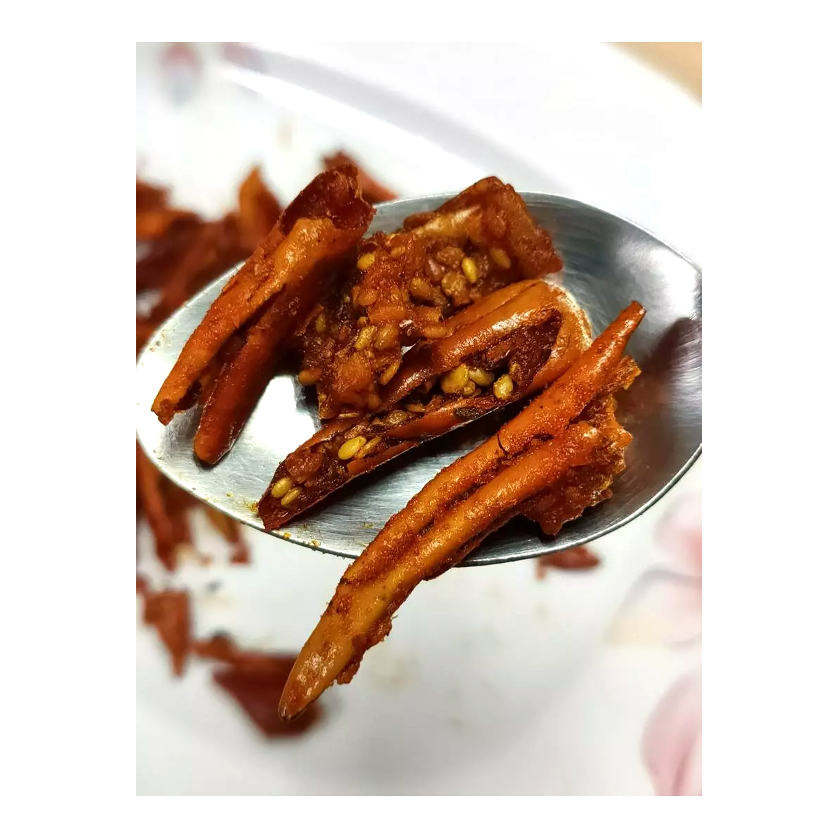 50g,100g,200g Fried Chili Snack Roasted Chinese Chilies original Flavor K