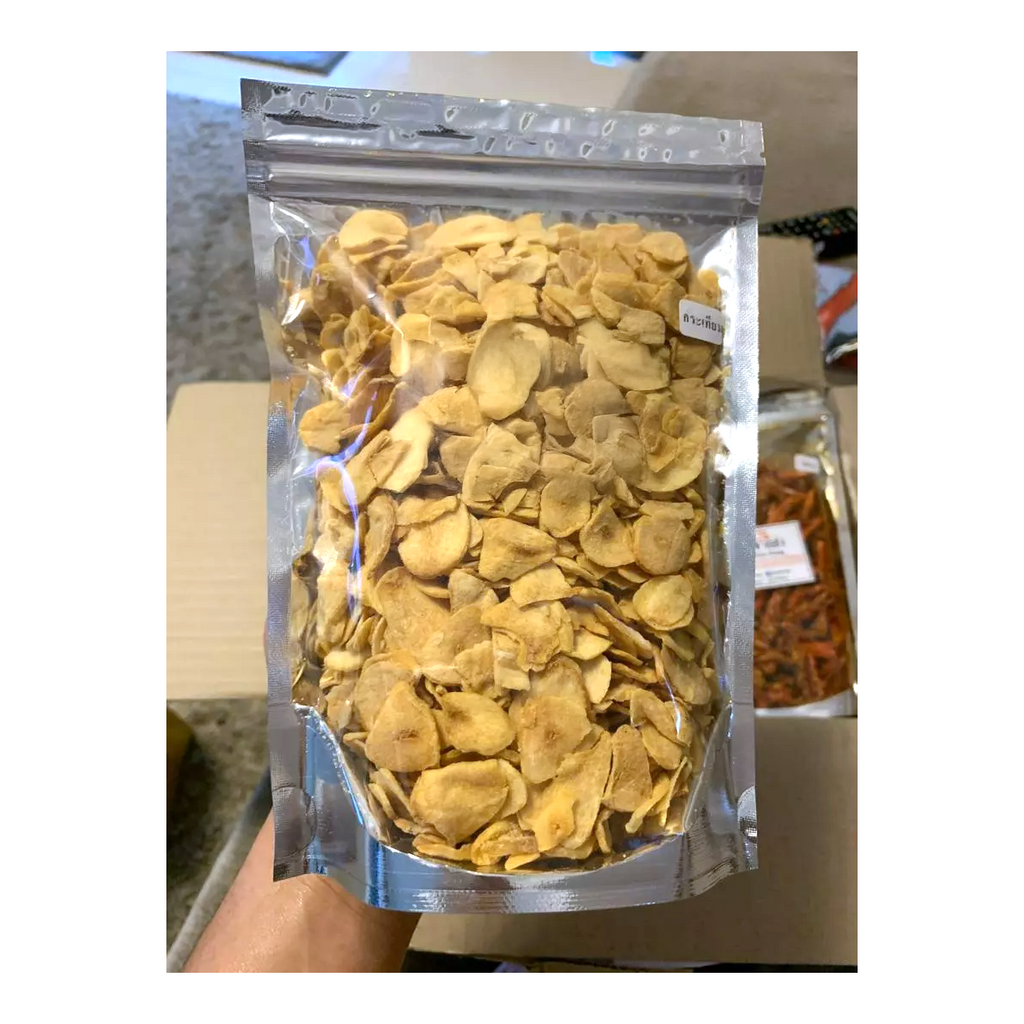 Crispy Fried Garlic Thai Asian food herbs spices Seasoning Cooking K