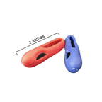 Chicken Rooster Mouth Guard – Flexible Rubber Safety Protector (Red & Blue)