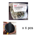 6 pcs 8980260840 Genuine Oil Filler Cap Cover Isuzu D-MAX Mu-X Mu-7 2007-2024 K