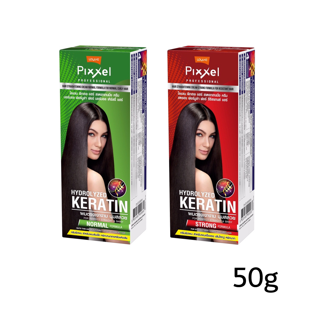 50 g Lolane Glättungscreme Straight Für normales Haar und sehr welliges Haar K
