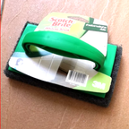 Scrubber Green Pad With Handle 3M Scotch-Brite K