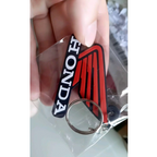 ホンダ ラバーキーリング キーホルダー 車のロゴ メンズファッション オートバイ K