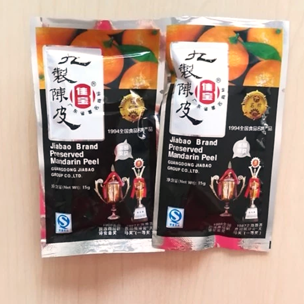 15g Getrocknete Mandarinenschalensnacks Getrocknete Frucht K