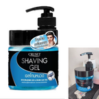 500g Cruset Shaving Gel with Hyaluronic Acid and Organic Aloe Vera K
