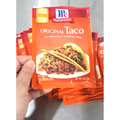 28g McCormick Taco Seasoning Mix Powder herbs spices No MSG K