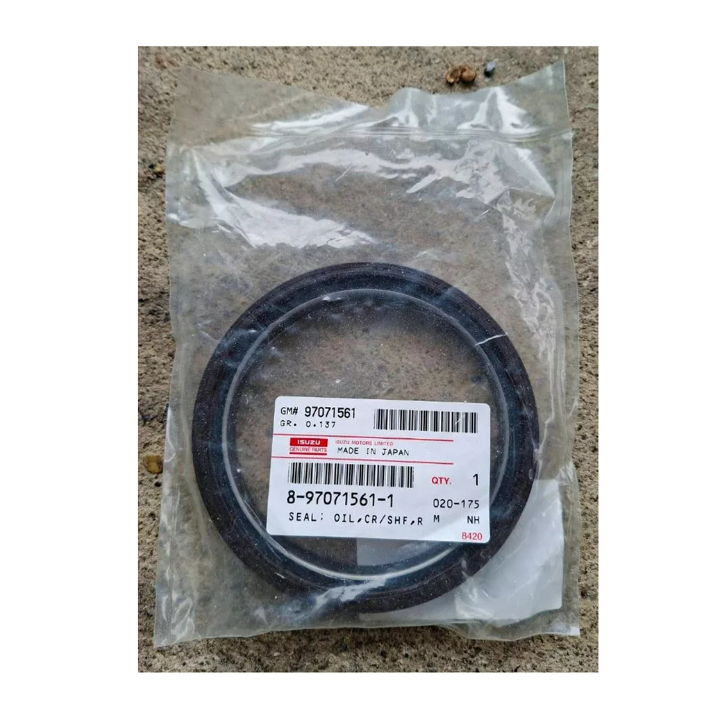 8970715611 GENUINE Isuzu crankshaft Rear Main seal D-Max K