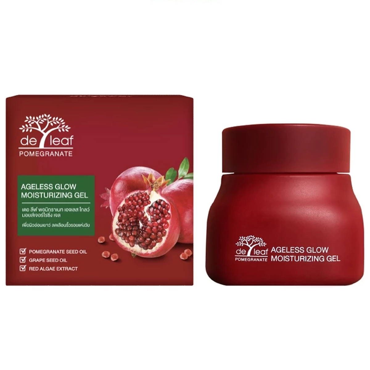40ml Anti-Aging Feuchtigkeitsgel Granatapfel DE LEAF K