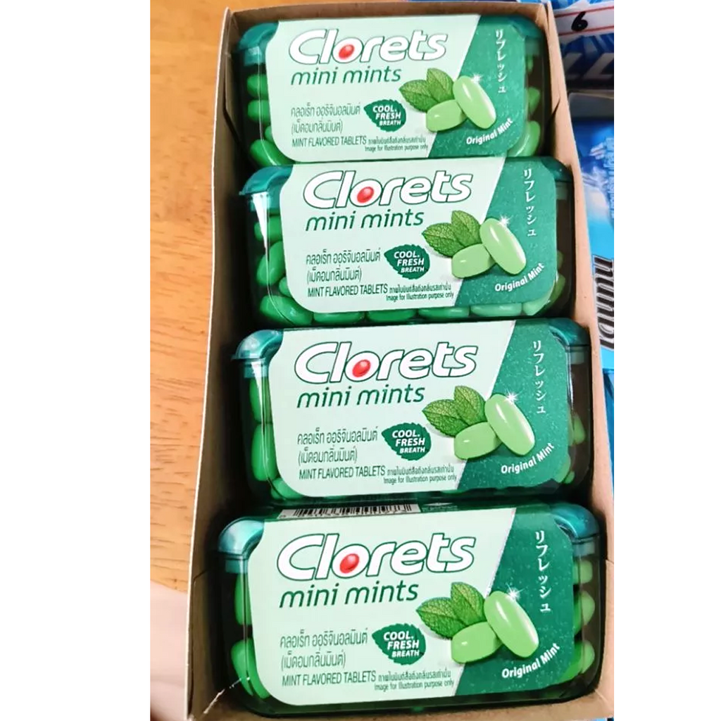 12g Clorets Mini Mints Original Minzbonbons Kühle Frischer Atem K