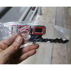 7 x 15 cm TRD Sportivo Logo Emblem Plakette für Toyota K