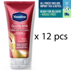 12 Stk. x 290 ml Vaseline Gluta Hya Serum Burst Lotion Pro-Age Restore Bright K