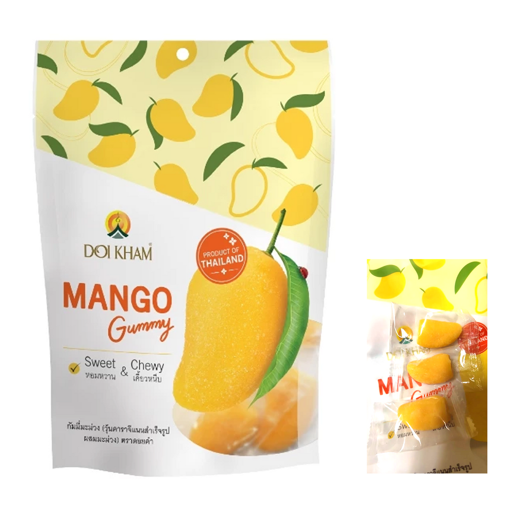 150g Mango Gummy Carrageenan jelly mixed with mango Doi Kham K