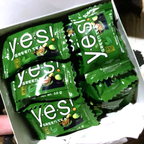 Yes! Green Tea flavor candy 79.2g/box Real green tea from Japan No Color Added K