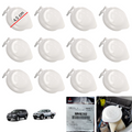 12pcs Cap Washer Tank White White Mitsubishi Triton, Mirage, Pajero 2006-2014 TK