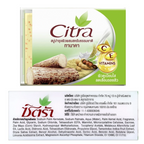 110g Tanaka Seife CITRA SEIFENSTÜCK Vitamin C&E EXTRA AUFHELLENDES PEELING K