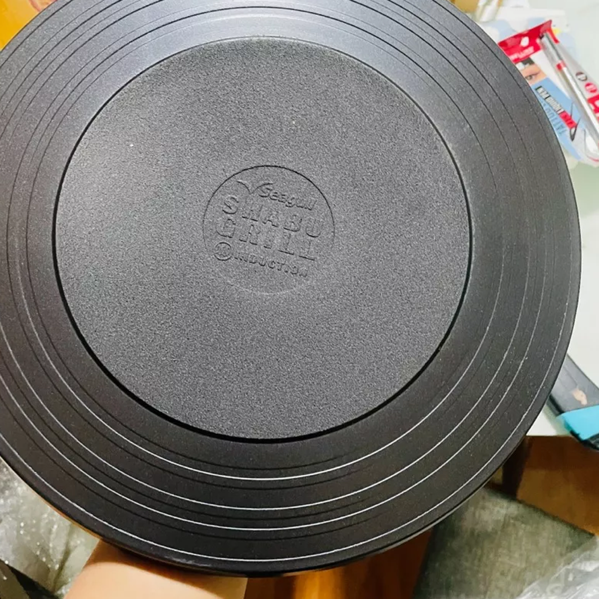 30cm しゃぶしゃぶグリル IHグリル鍋 アルミセラミックコーティング カモメブランド K