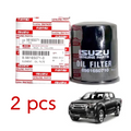 Set 2 Stk. Motoröl-Kraftstofffilter Isuzu D-Max 2012 2018 8-98165071-0 THK