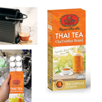 10 Kapseln/Box Thai-Milchtee Nespresso Kapsel Heiß Eistee ChaTraMue K