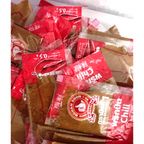 Thai Crushed Chili Powder Sachets 100 Pack – Authentic Dried Hot Spice