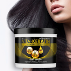Vita Keratin Silky Straight Haarmaske 600ml – Keratin & Vitamine für krauses, widerspenstiges Haar