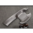 4 pcs ABS Plastic Matte black Handle Bowl Cover Isuzu Mu-x 2021-24 KK