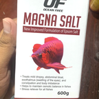 マグナソルト エプソムソルト 観賞魚用ミネラルサプリメント 600g 病気予防に K