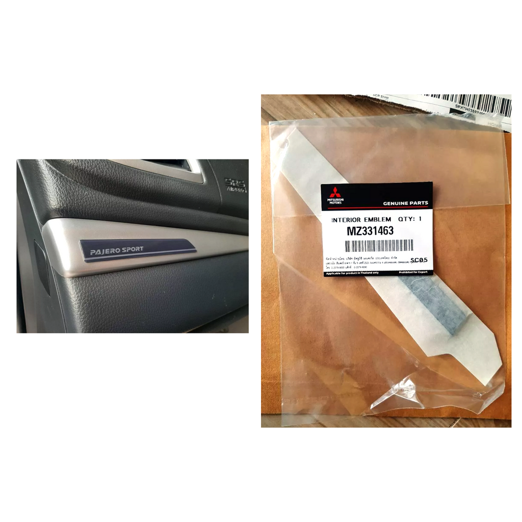 MZ331463 Mitsubishi Pajero Sticker Logo Interior Emblem Genuine K