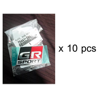 10 Stk. Original Toyota GR Sport Logo Emblem Plakette für Hilux Revo Fortuner K