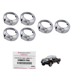 (6Pcs) 6400C917HA Fog Lamp Light Cover Silver Mitsubishi L200 Triton 2006 - 2009