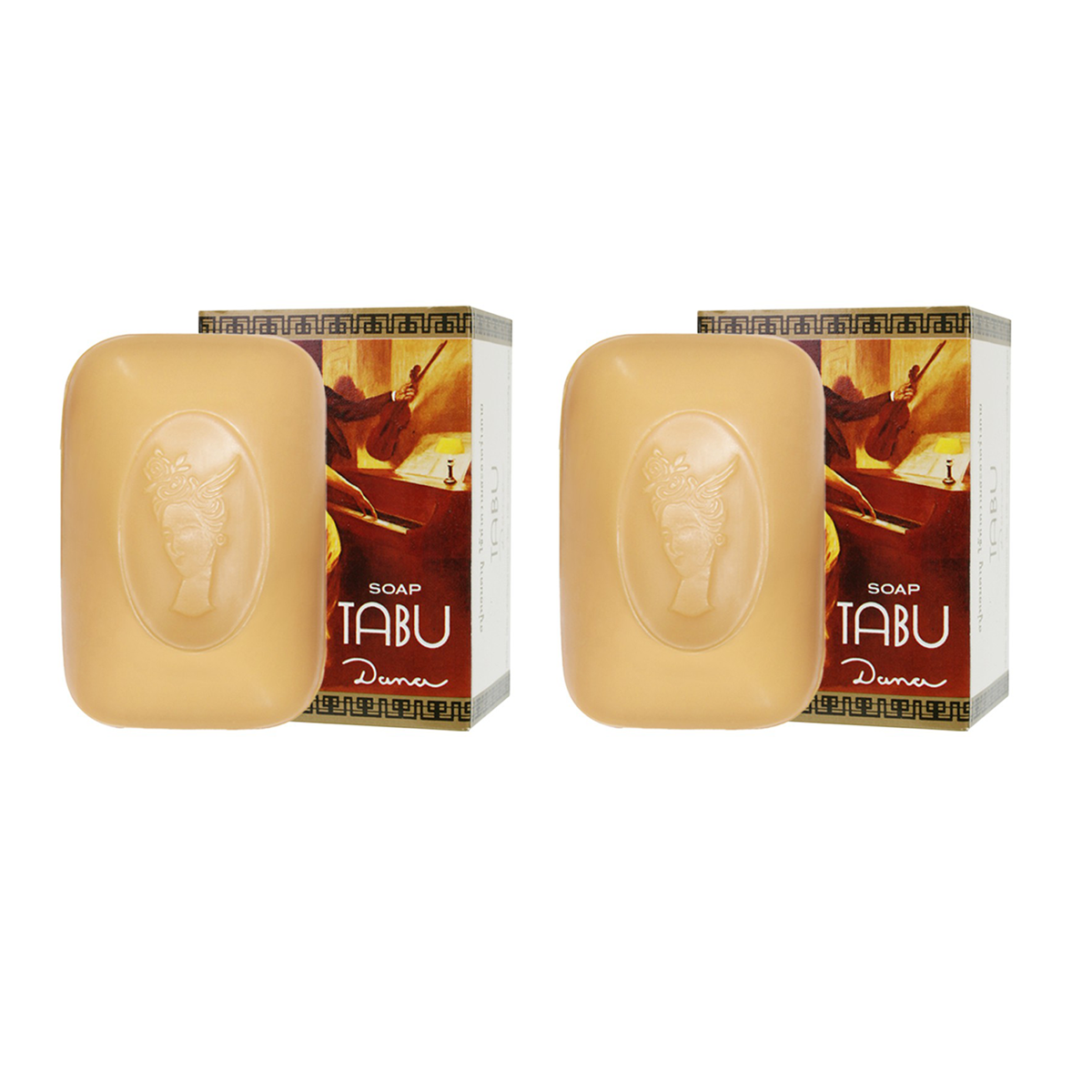 90g Tabu Perfumed Bar Soap Body Face Skin Contains ingredients of good perfume K