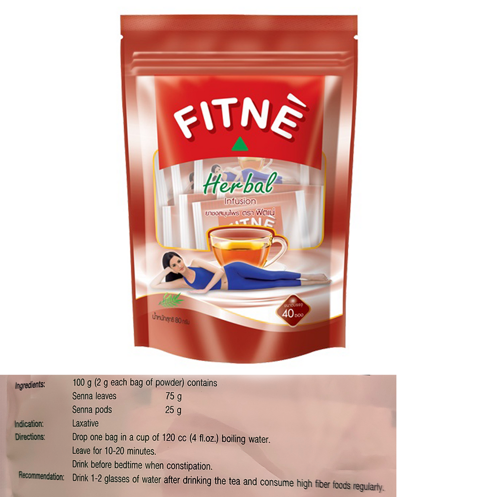 40 sachets FITNE herbal infusion Slimming Weight Loss detox diet tea (original)l