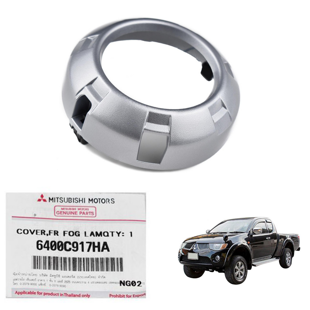 6400C917HA Fog Lamp Light Cover Silver Mitsubishi L200 Triton 2006 - 2009