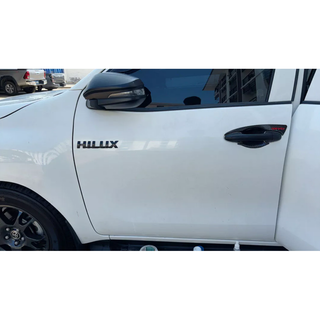Toyota Hilux Revo K Genuine Rear Logo Emblem Badge Black | Part P41870K005