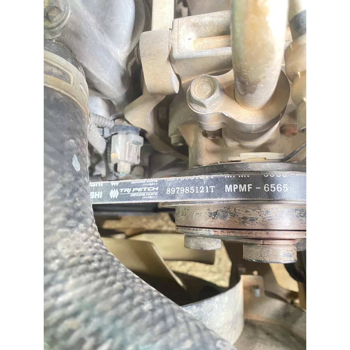 6 pcs Genuine Belt A/C Compressor #897985121T Isuzu D-Max 2012-19 K