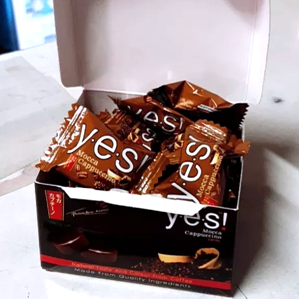 Ja! Mocca Cappuccino Bonbons 79.2g/Schachtel Ohne Farbstoffe K