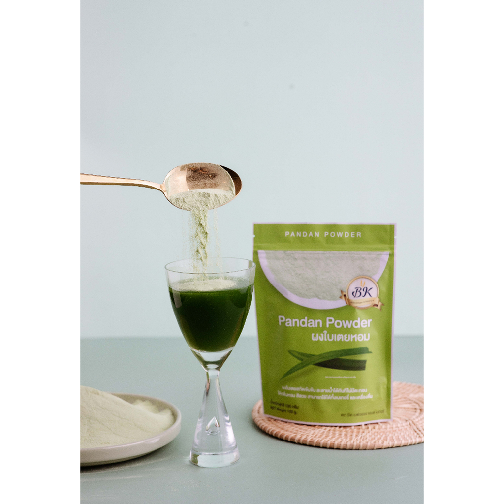 100% Pure Pandan Powder – Sugar Free | Natural Thai Pandan for Drinks, Bakery & Desserts (100g / 200g / 500g)