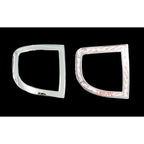 1 pair (Left Right) Real Reflector Trim Cover Mitsubishi L200 Triton 2005 - 2014
