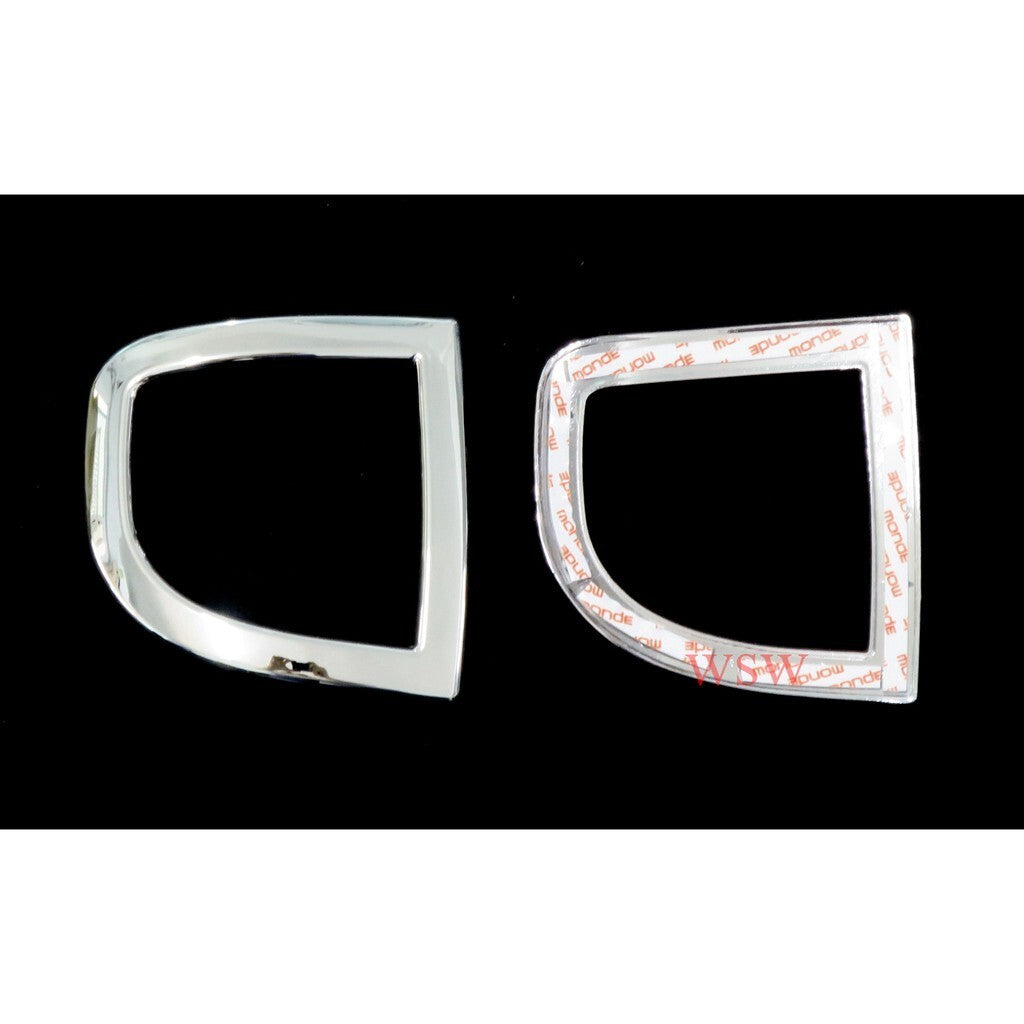 1 pair (Left Right) Real Reflector Trim Cover Mitsubishi L200 Triton 2005 - 2014