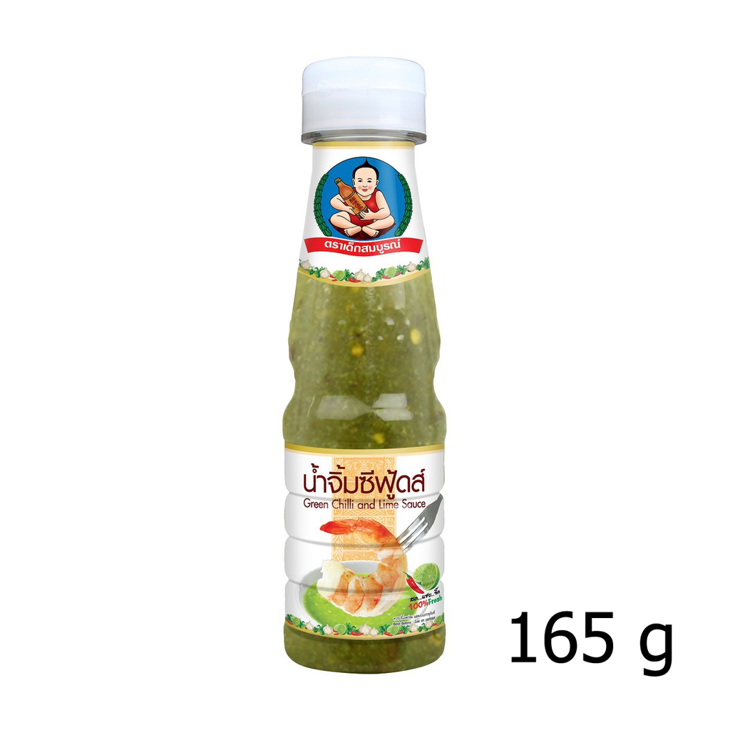Hallah Thai Seafood Dip 165g – Grüne Chili, Limette & Knoblauch (PET-Flasche)