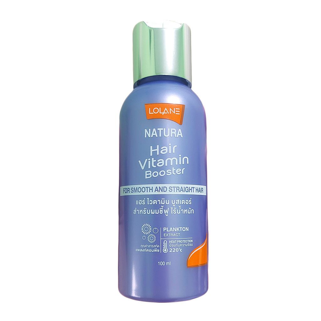 100ml Lolane Nature Hair Vitamin Booster for Smooth and Straight Hair K