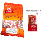 Thai Crushed Chili Powder Sachets 100 Pack – Authentic Dried Hot Spice