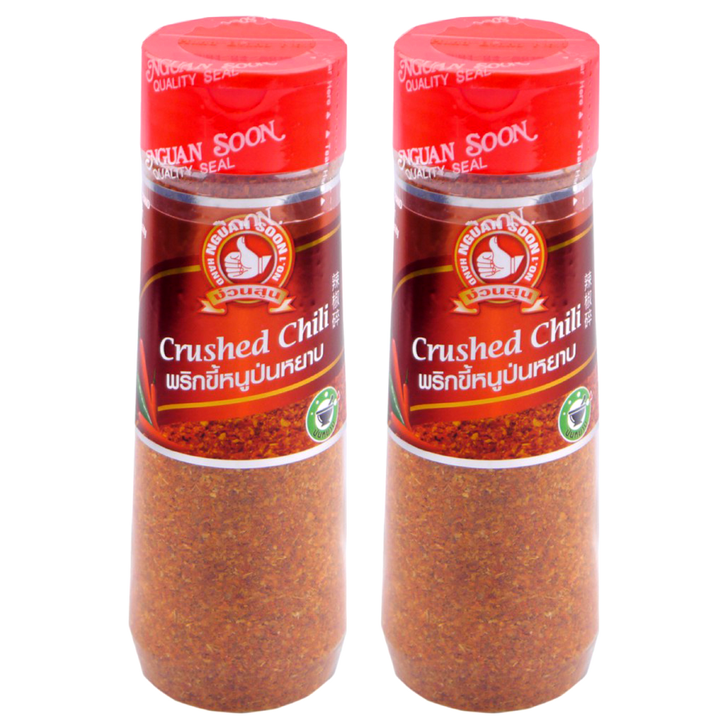 Thai Crushed Chili Powder Bulk Pack 12 x 100g – Authentic Hot Spice Bottles