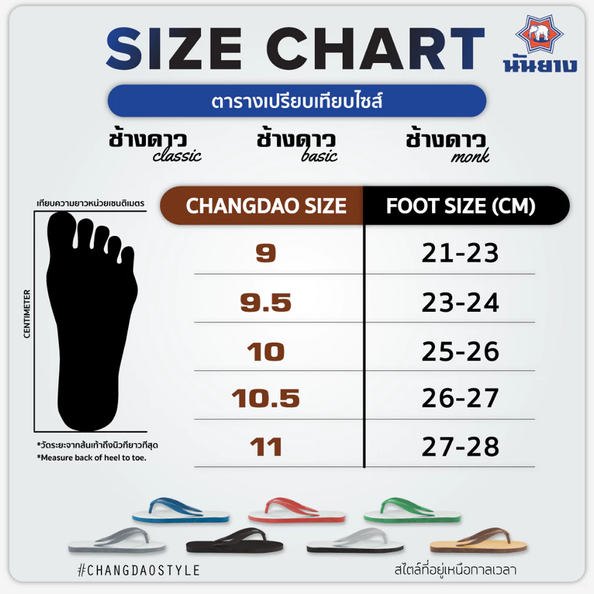 Nanyang Changdao Flipflop Sandals Natural Rubber Shoes