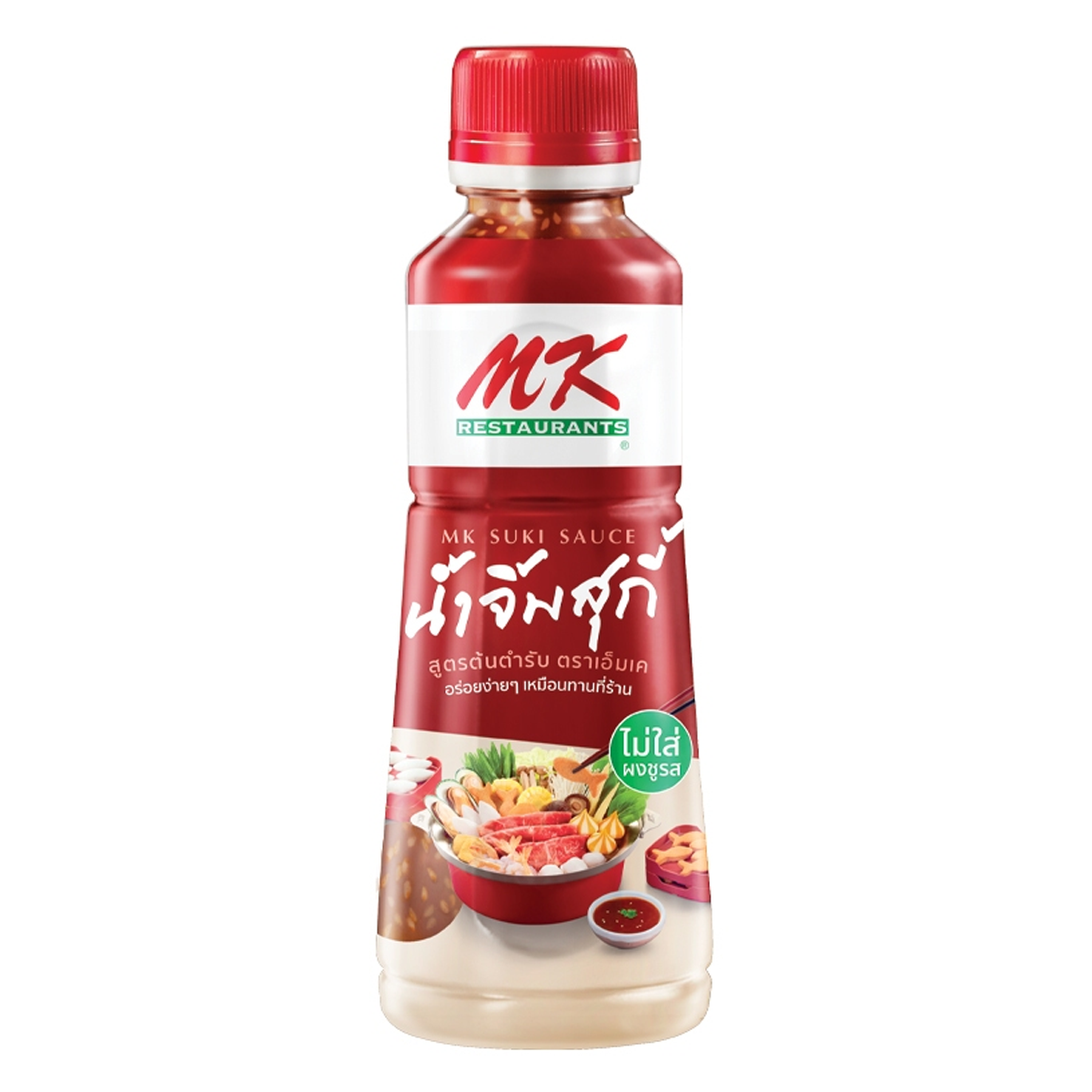 6 pcs x 350g MK Signature Suki Sauce Plastic bottle Safety Cap No MSG Halal K