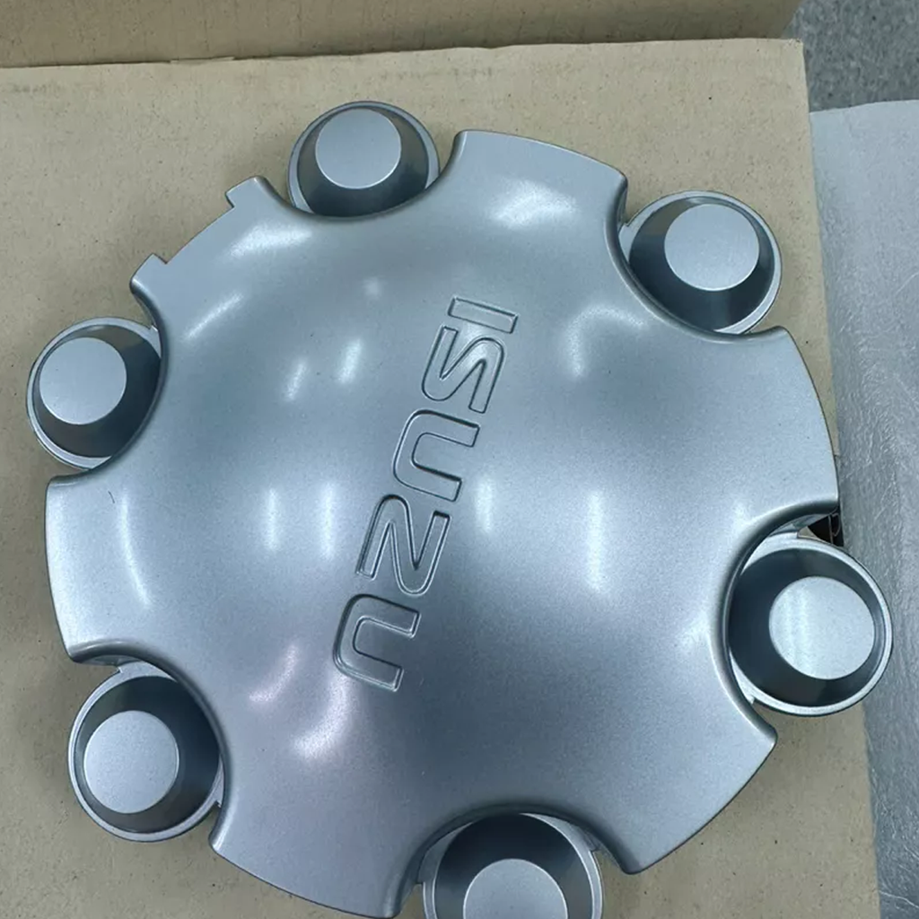 2012-19 ISUZU DMAX MU-X NABENKAPPE RAD SILBER ORIGINALTEIL 16" Felgenmittelkappe K